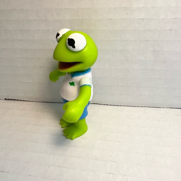 Disney Junior Muppet Babies Kermit the Frog Figure - Picture 5 of 9